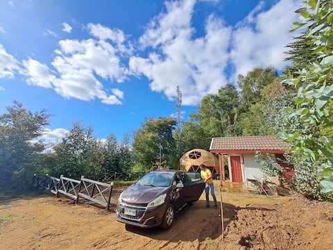 Parcela Temuco de agrado con domos
