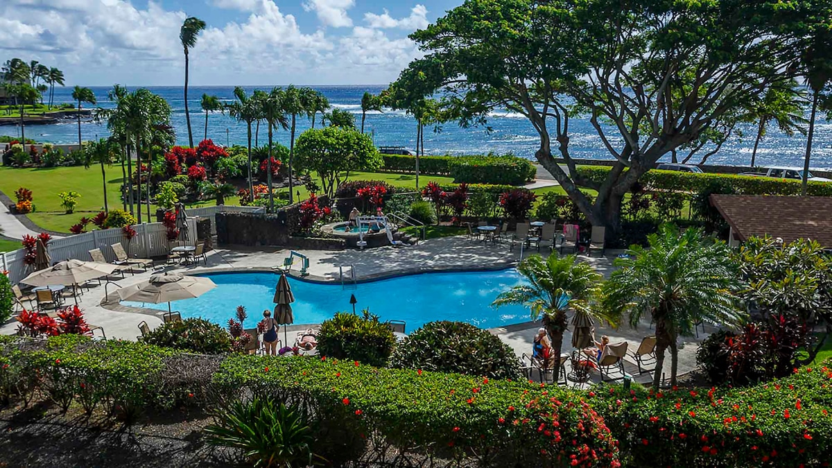 Lawai Beach Resort- 1 bedroom condo Aloha