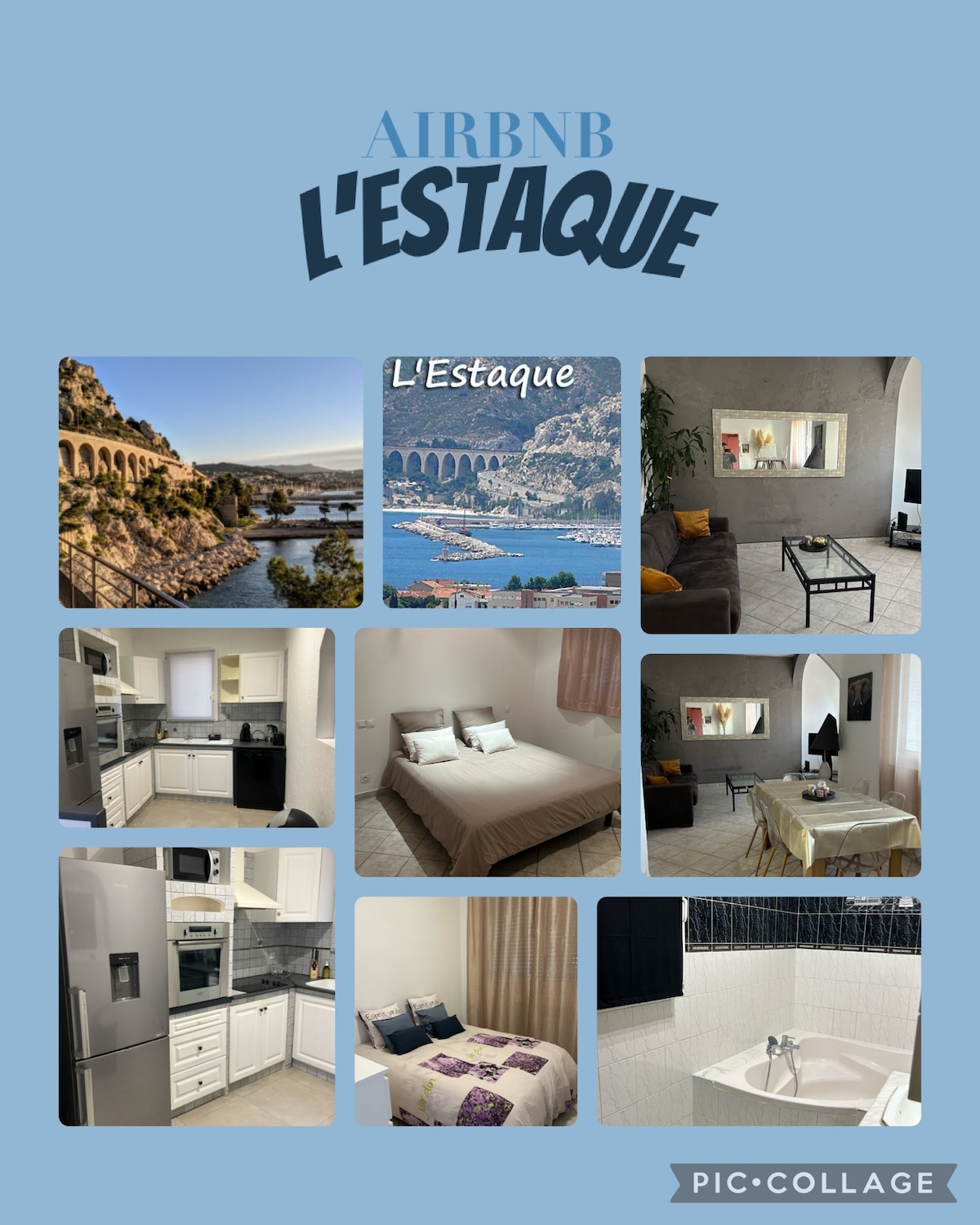 Appartement T3 Marseille estaque