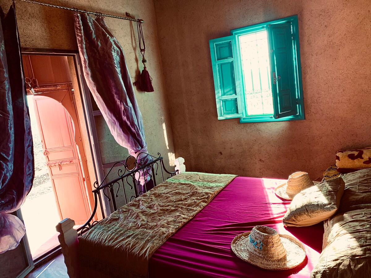 马拉喀什沙漠中的「Joua」房间