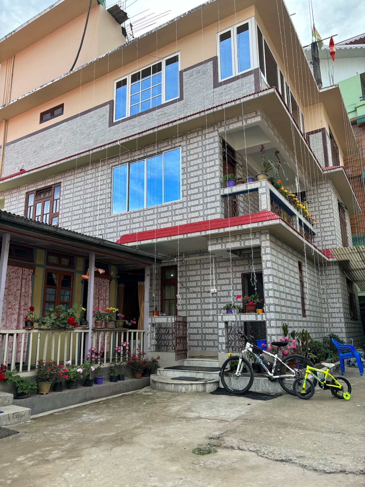 A Lepcha house in a mountain