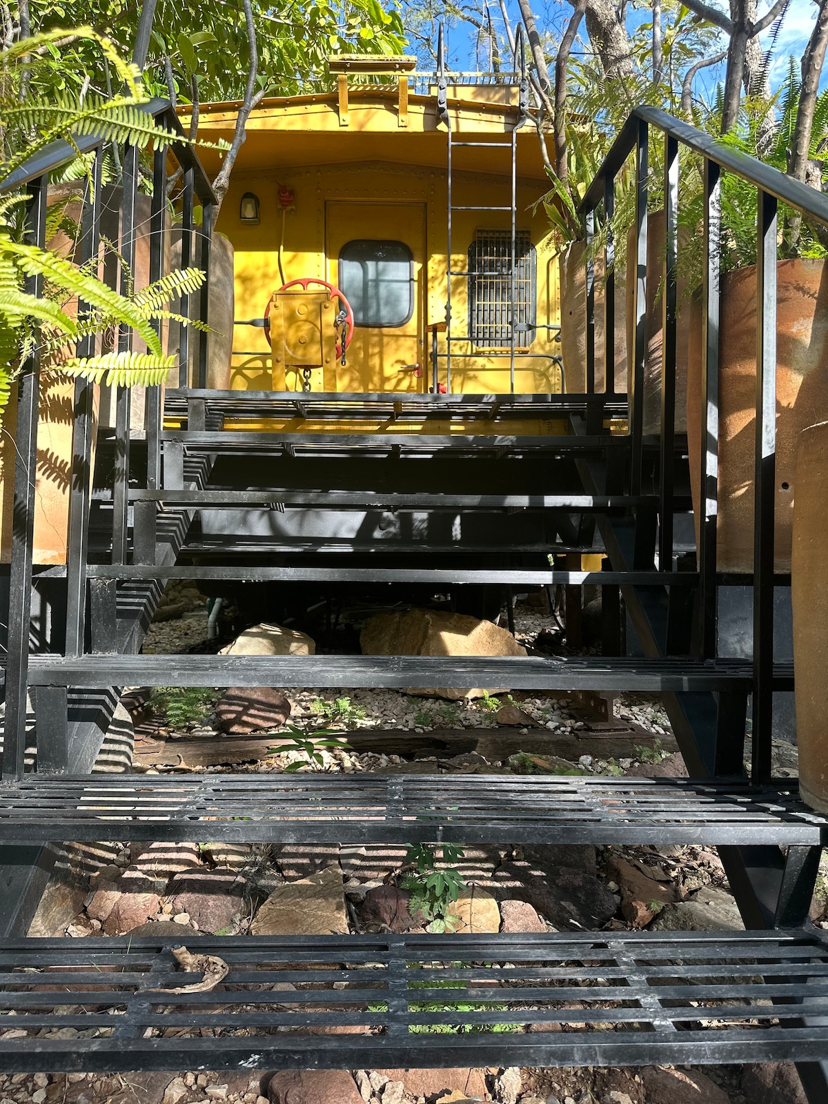 Tren-Loft en inolvidable jardín