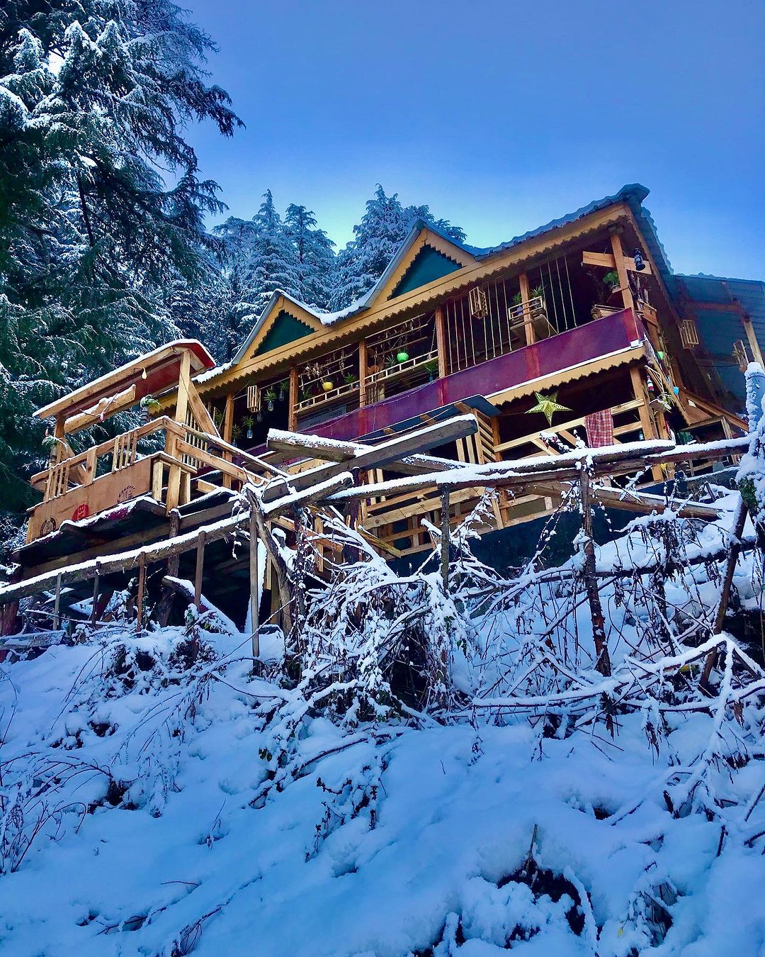 Villa Amidst Snow-Caped Mountains In Palgi,Bhuntar