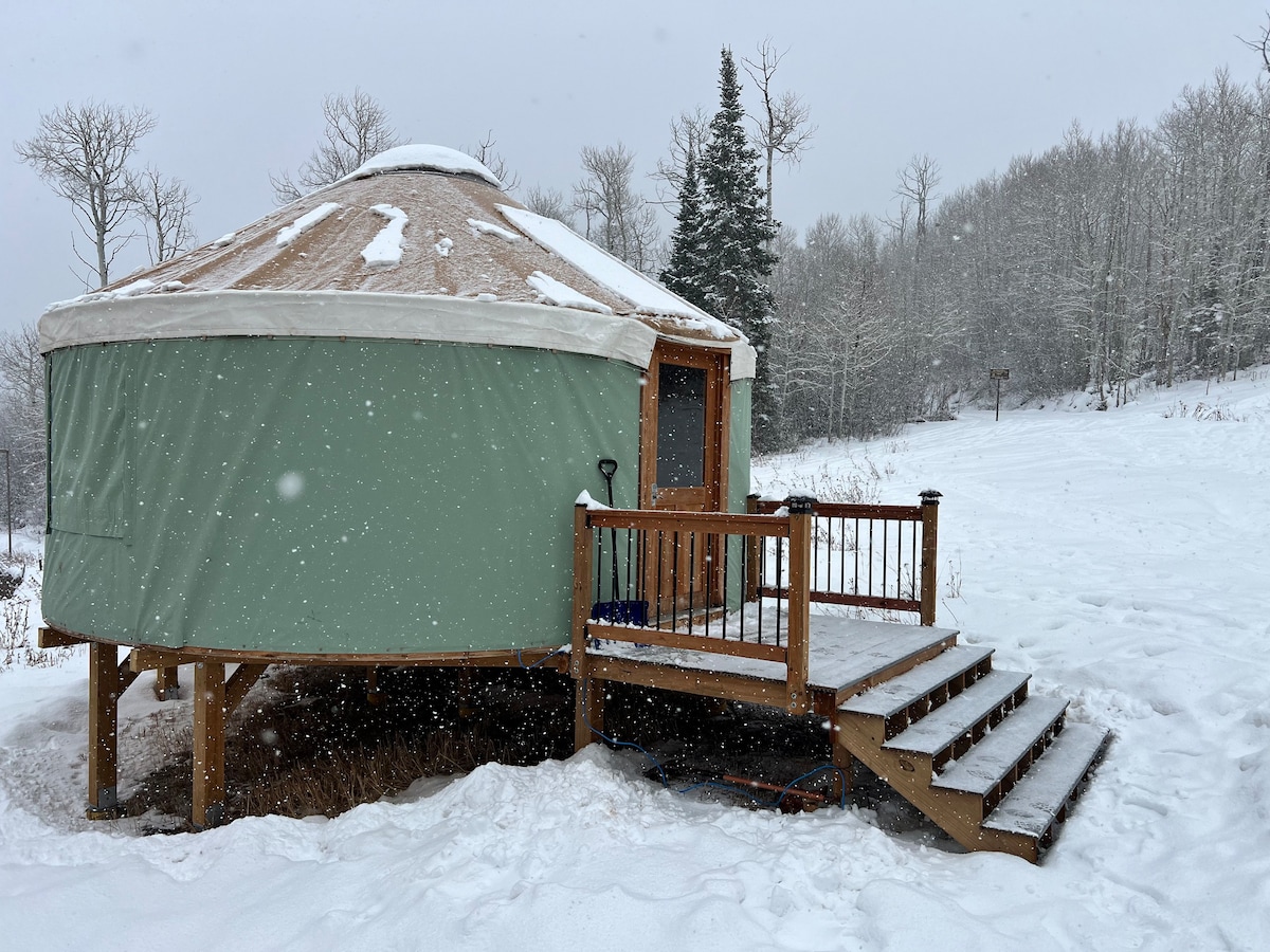 Yurt Next to Powderhorn