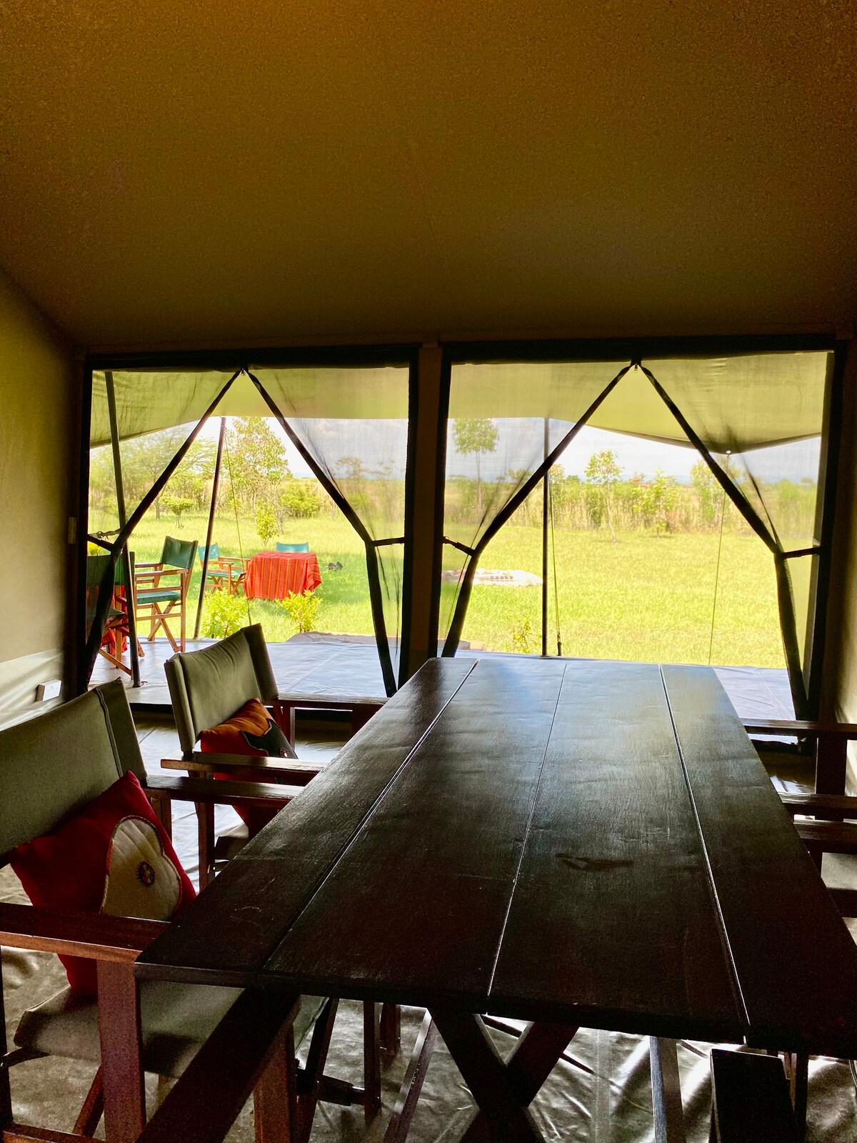 Casa única en la sabana Africana-Masai Mara