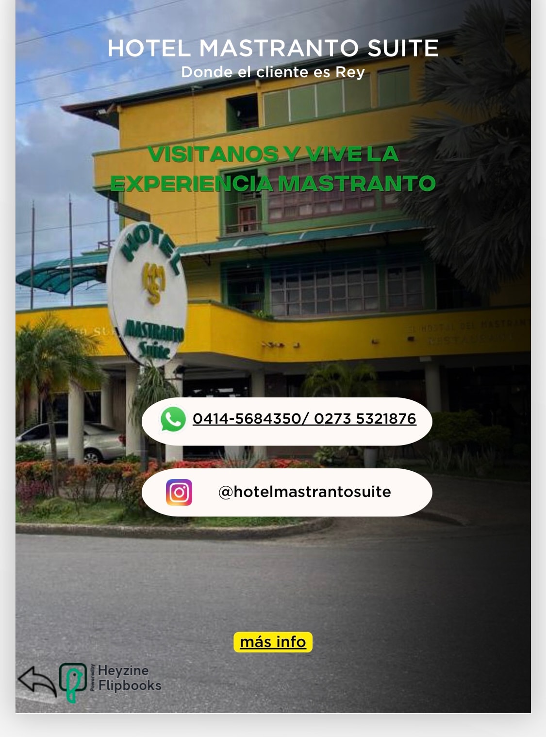 Hotel mastranto suite en barinas