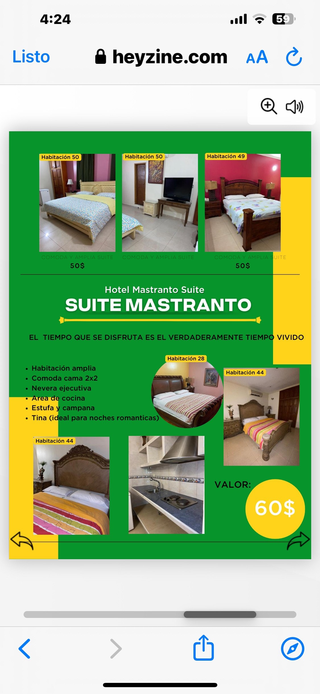 Hotel mastranto suite en barinas