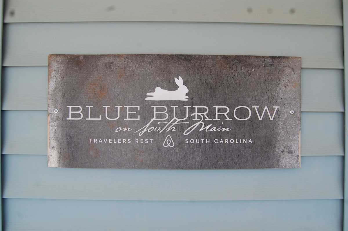 Blue Burrow on South Main