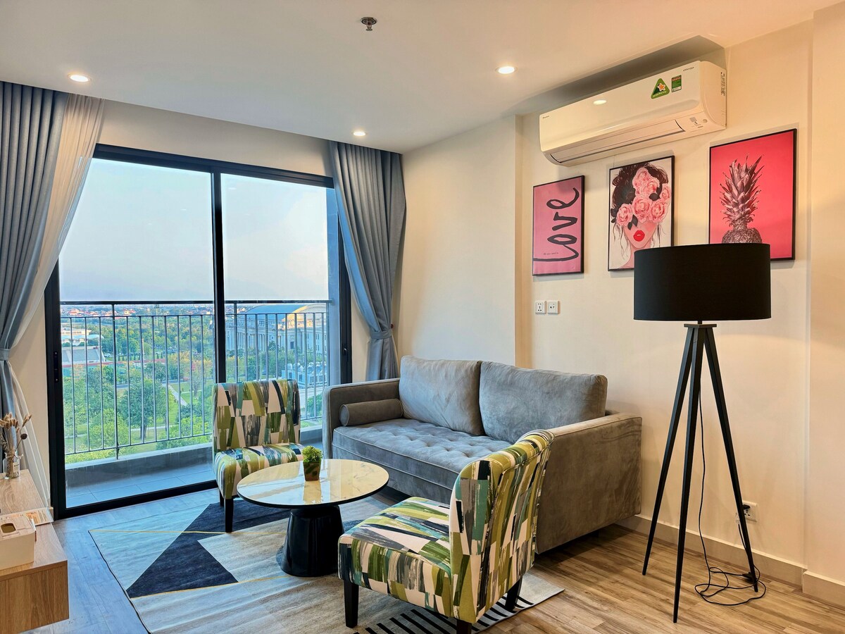 Căn hộ 1BR+1 Ocean Park Gia Lâm View Uni (2 beds )