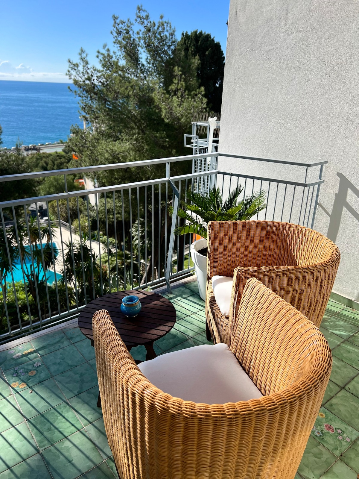 Sanremo home with pool and sea view