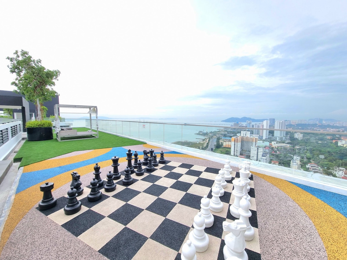 360 Sea View Urban Roof Top, 8 min to heritage