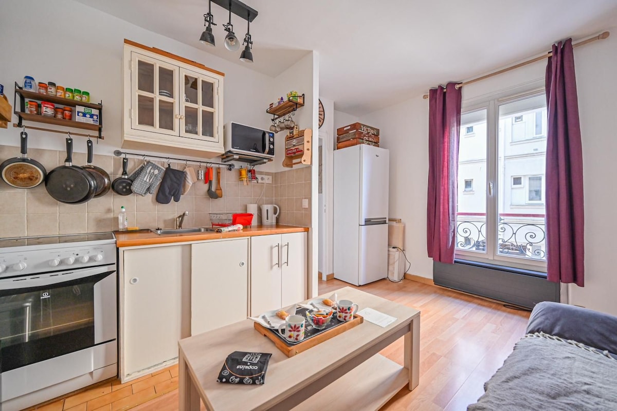 Cosy flat near to Montmartre