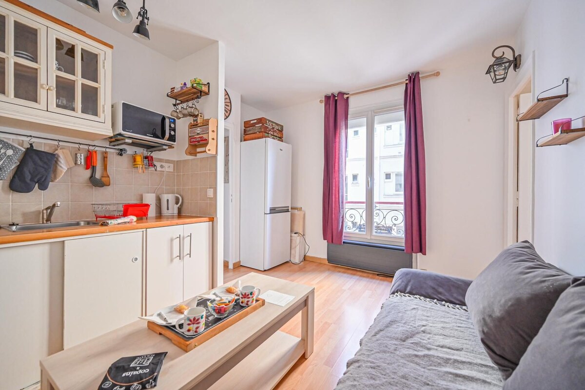 Cosy flat near to Montmartre