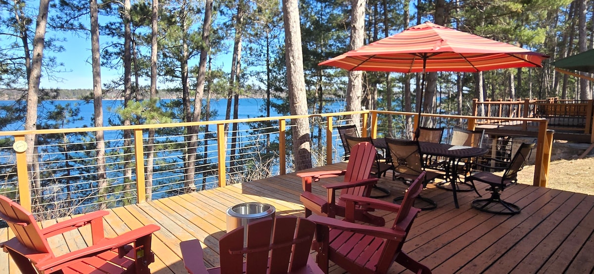 Charming Lake Shamineau Cabin, Motley, MN