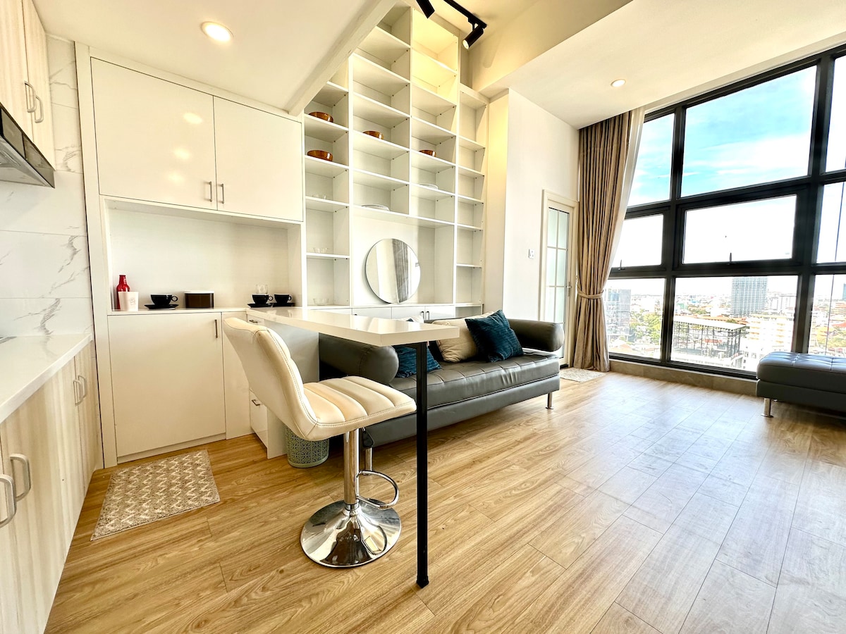 A Cozy家具齐全的客房-皇家乐园公寓