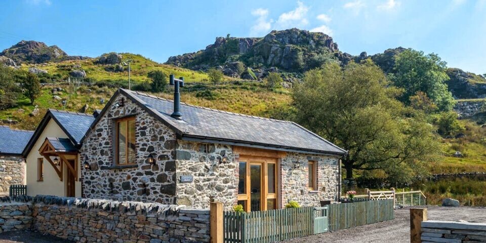 Clogwyn Barn on Snowdon near Beddgelert