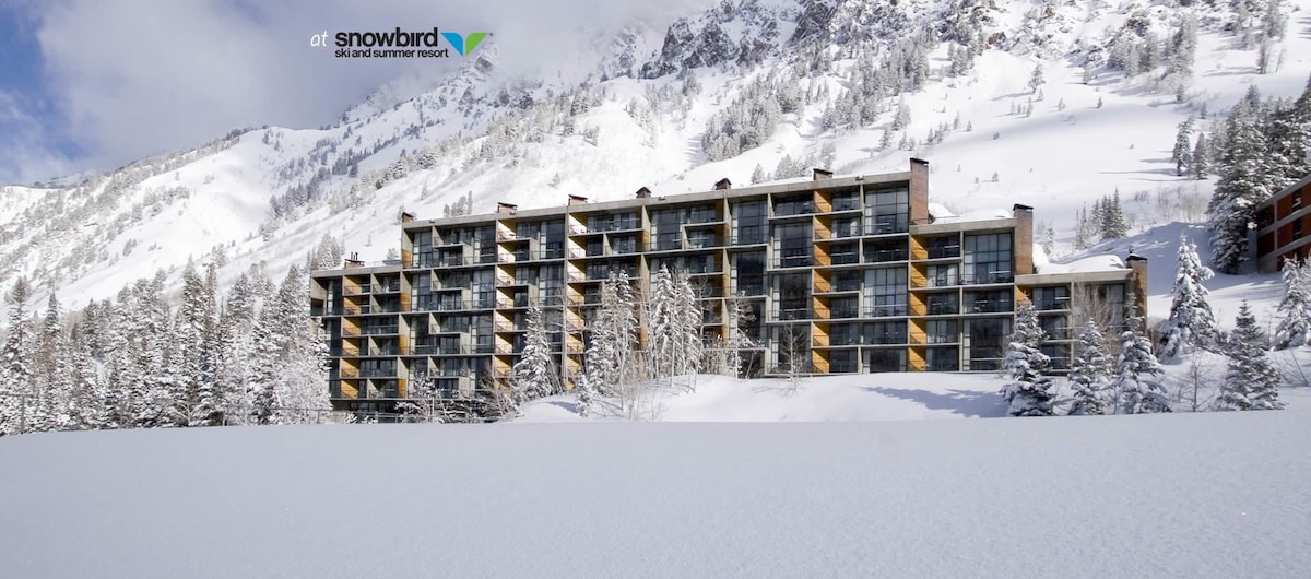 Ski-out condo at Snowbird!