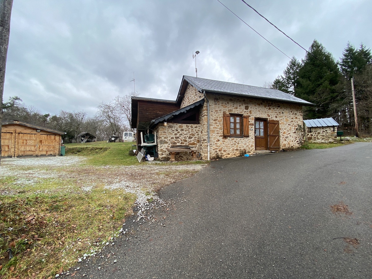 Une chambre à la campagne.