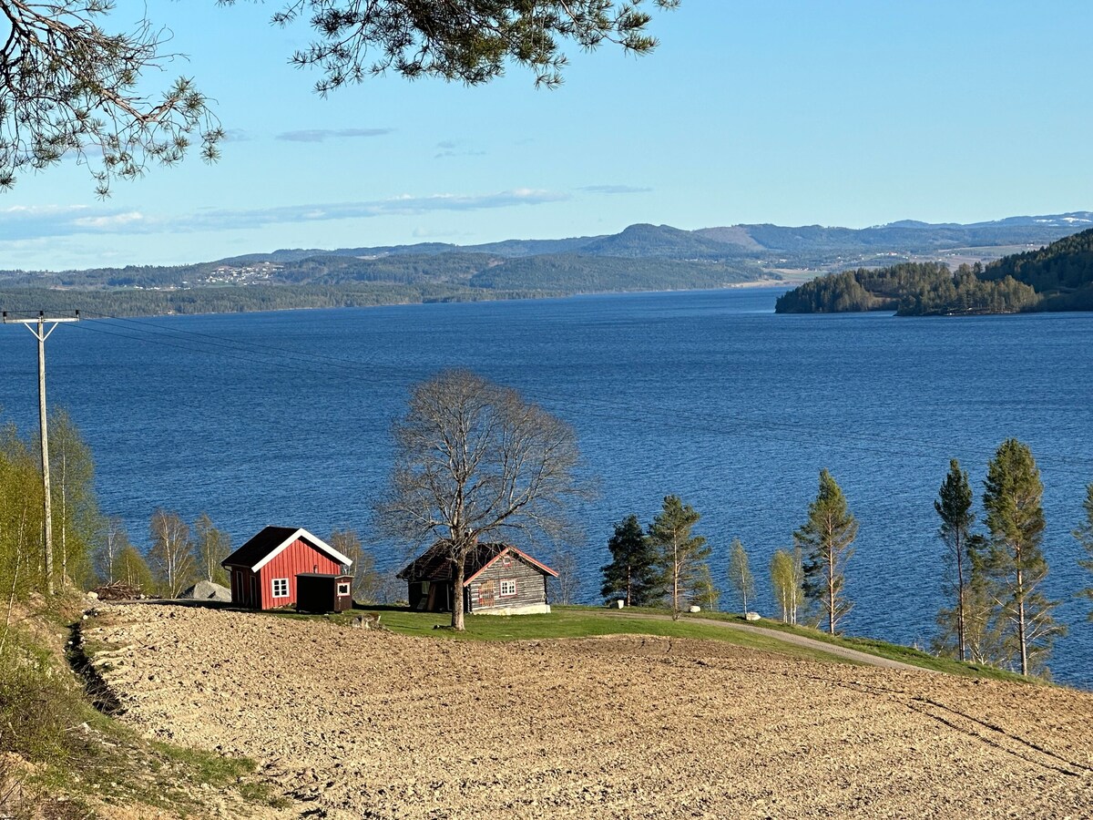 兰兹峡湾（ Lake Randsfjorden ）的田园风格小木屋！