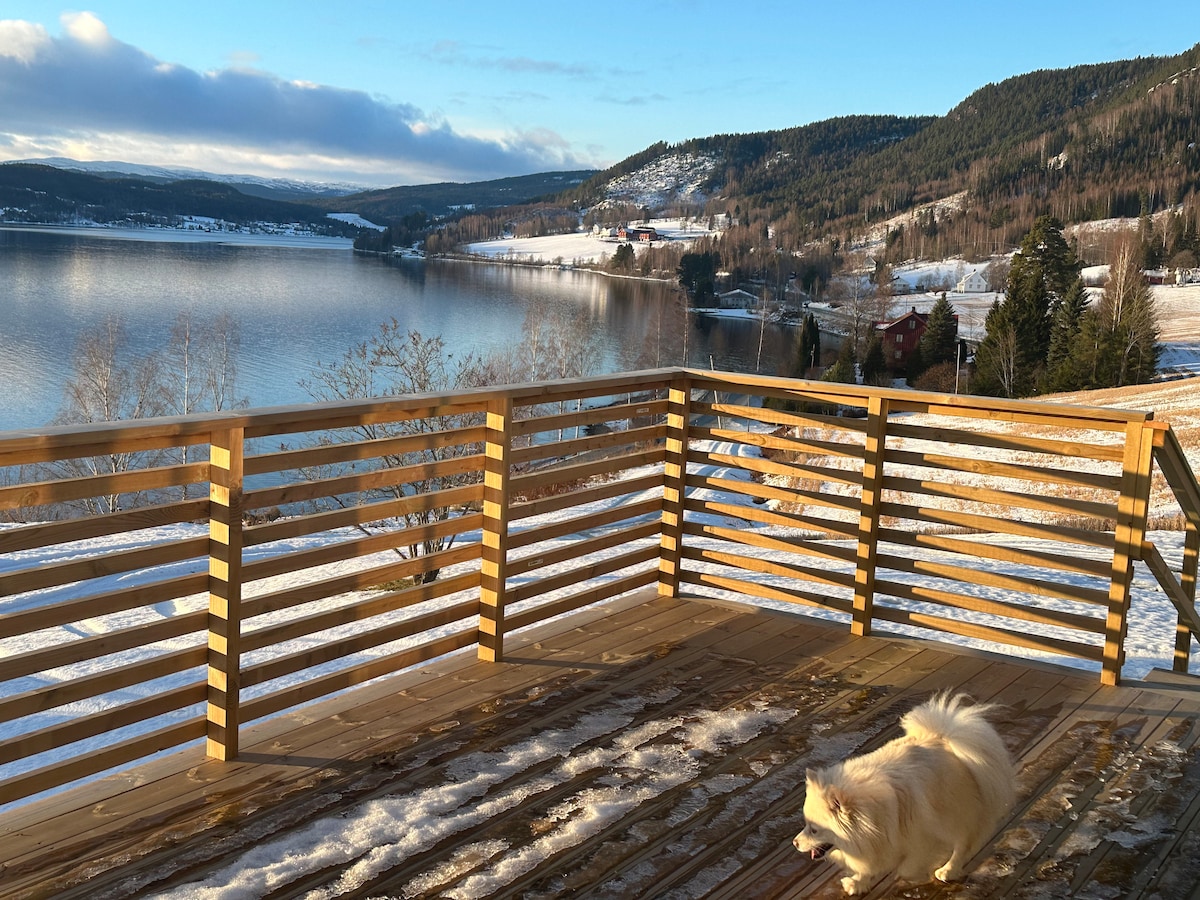 兰兹峡湾（ Lake Randsfjorden ）的田园风格小木屋！