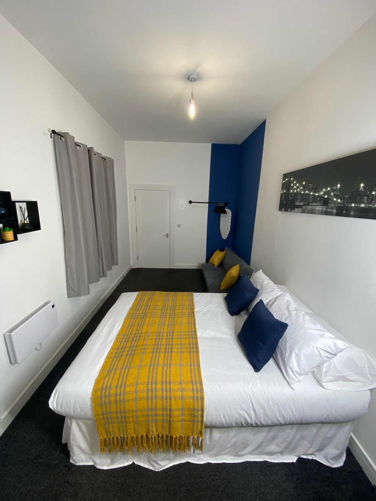 索尔福德码头舒适优雅的单人床度假屋