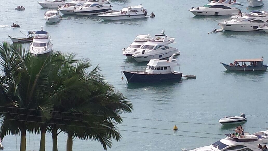 Dia de barco no Caixadaço.