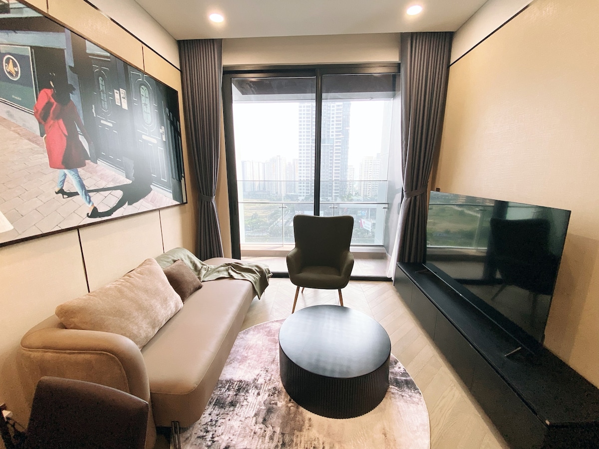 Raymond12A的Thao Dien高端1卧室公寓