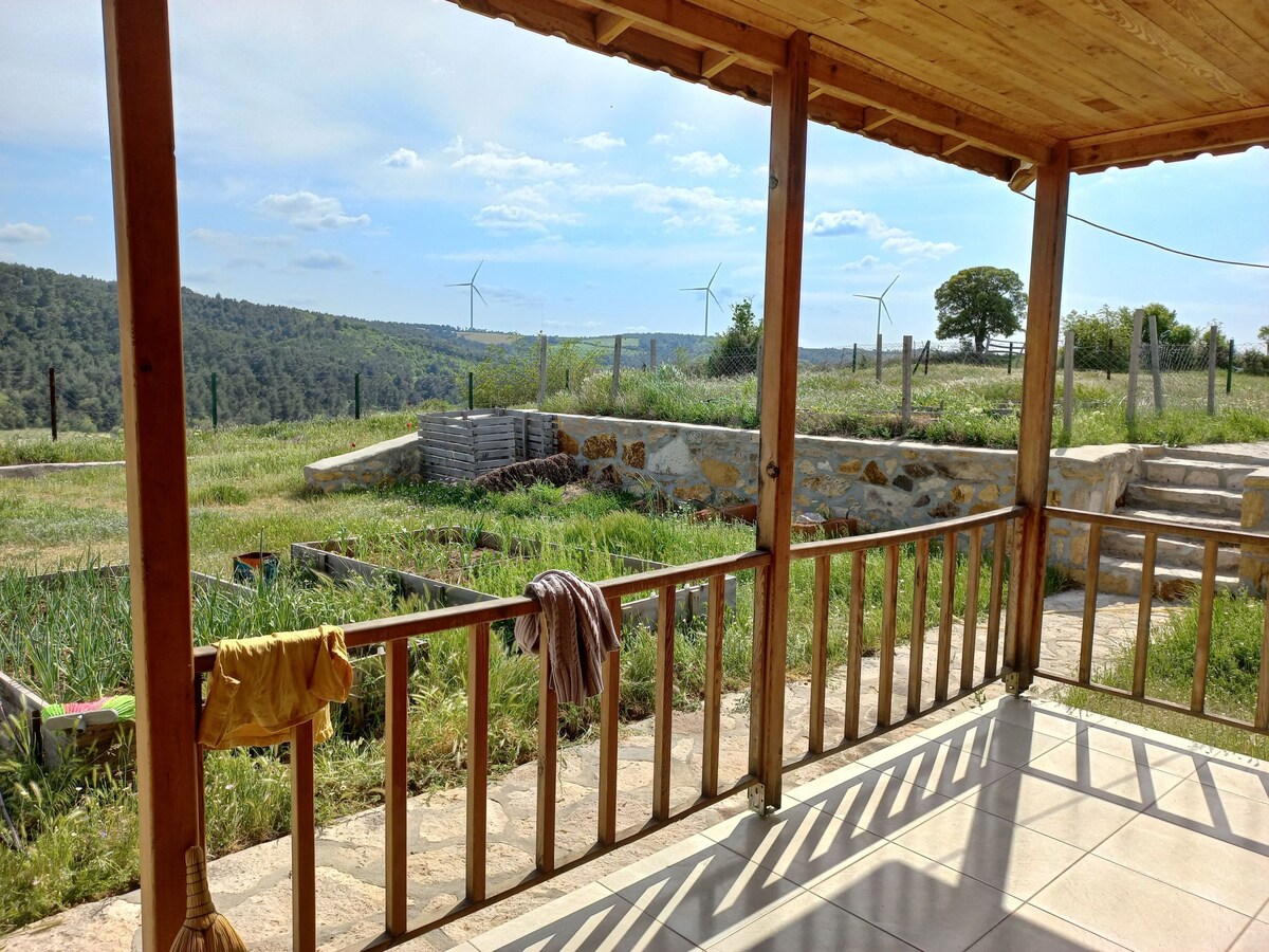 Kazdağlarında bi tatil evi