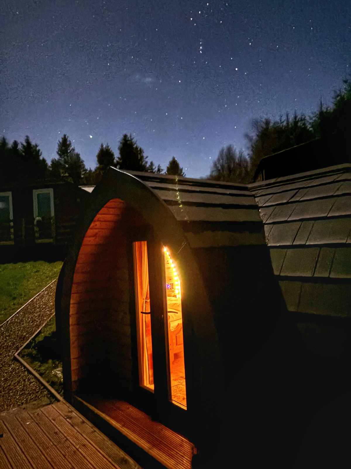 Little Halo, glamping in the dark skies.