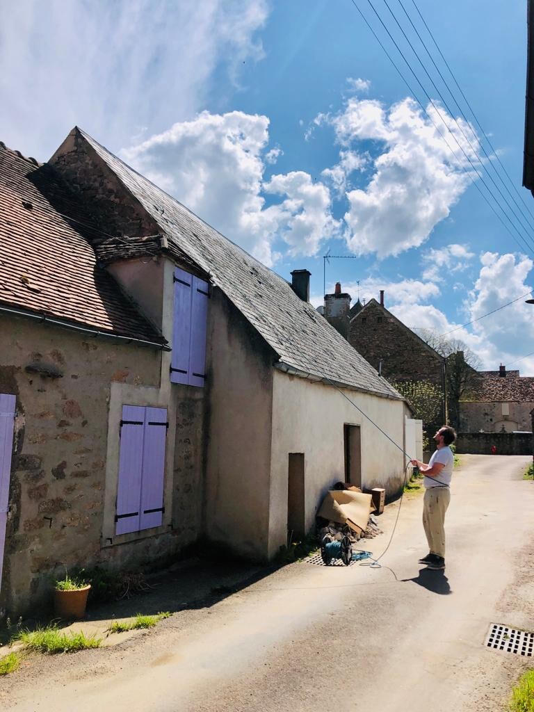 Maison dans petit village du Morvan