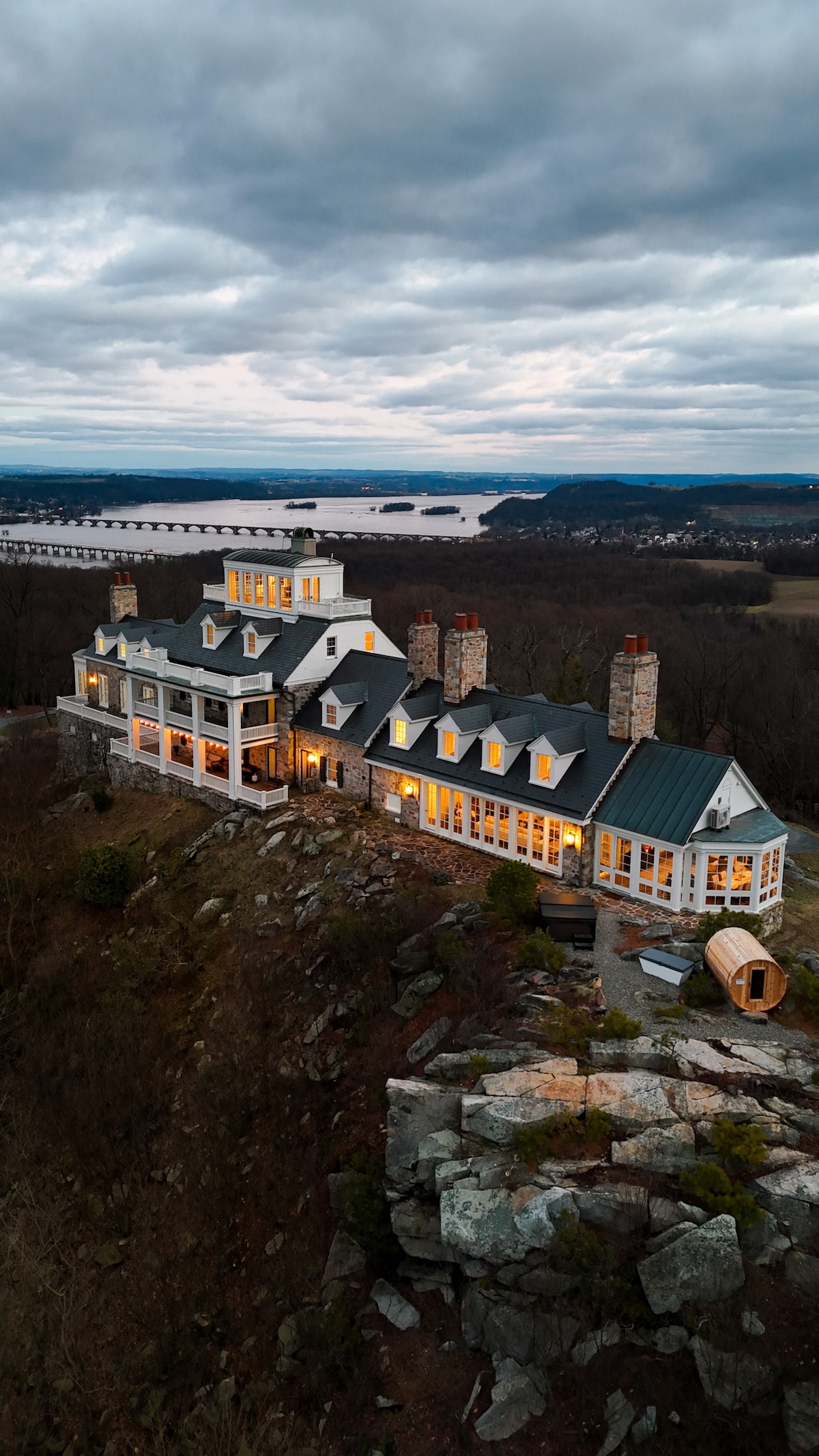 Roundtop Mansion-Breathtaking View, indoor Pool