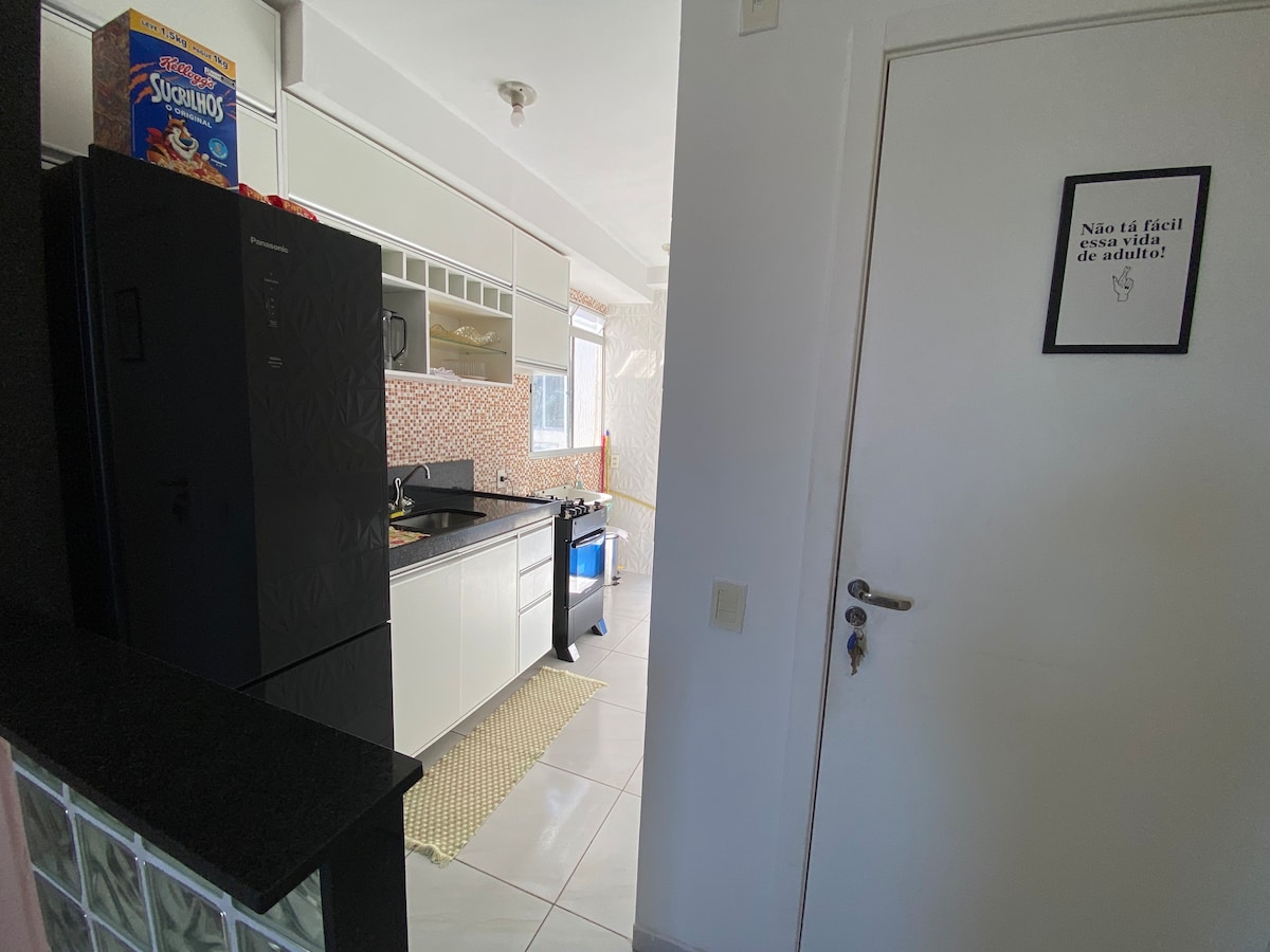 Apartamento completo | Mobiliado