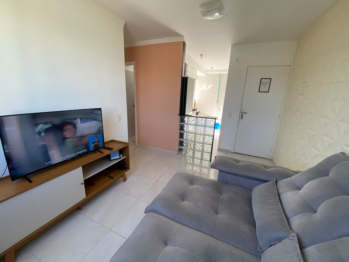 Apartamento completo | Mobiliado