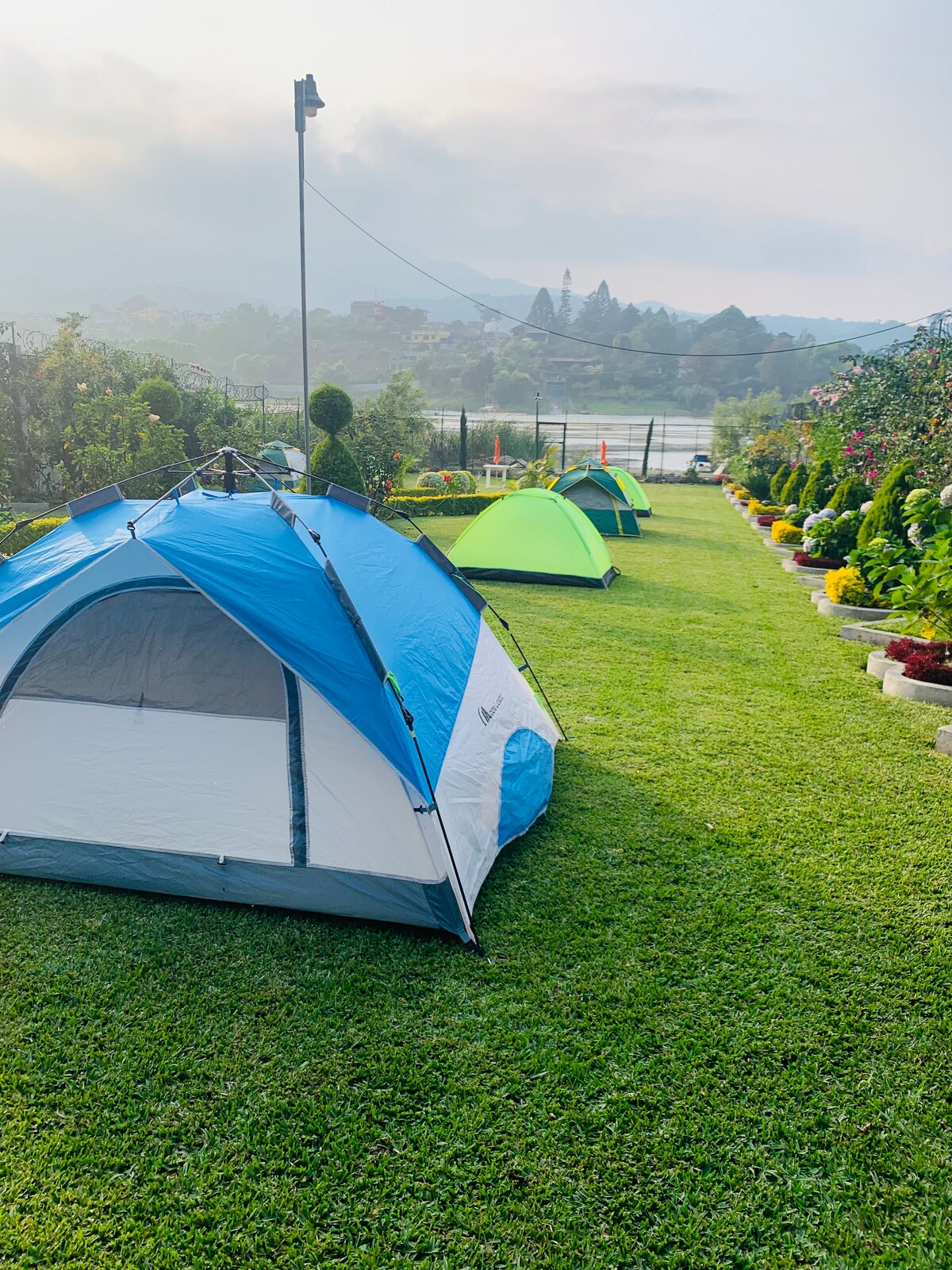 Tents at Little Bay of Sam&Jose