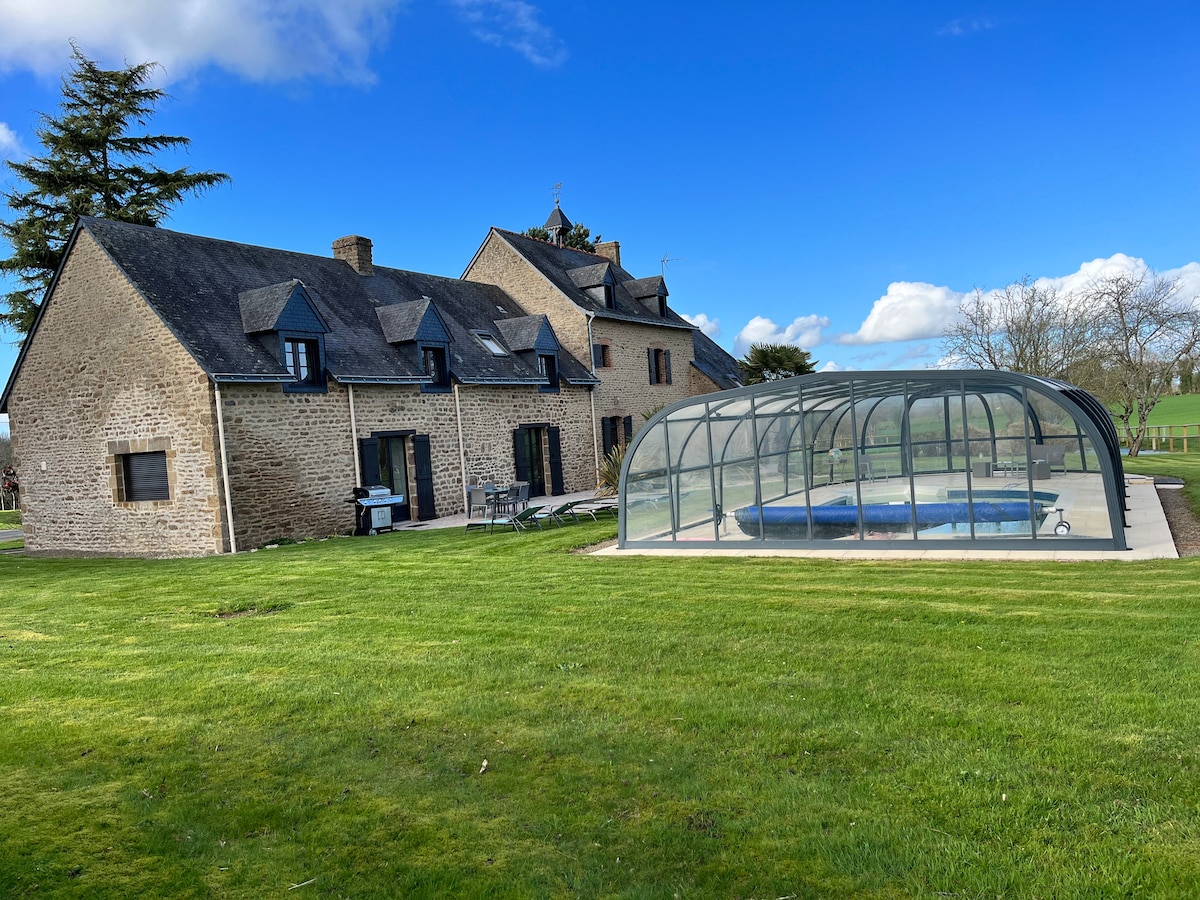 Gîte familiale avec piscine