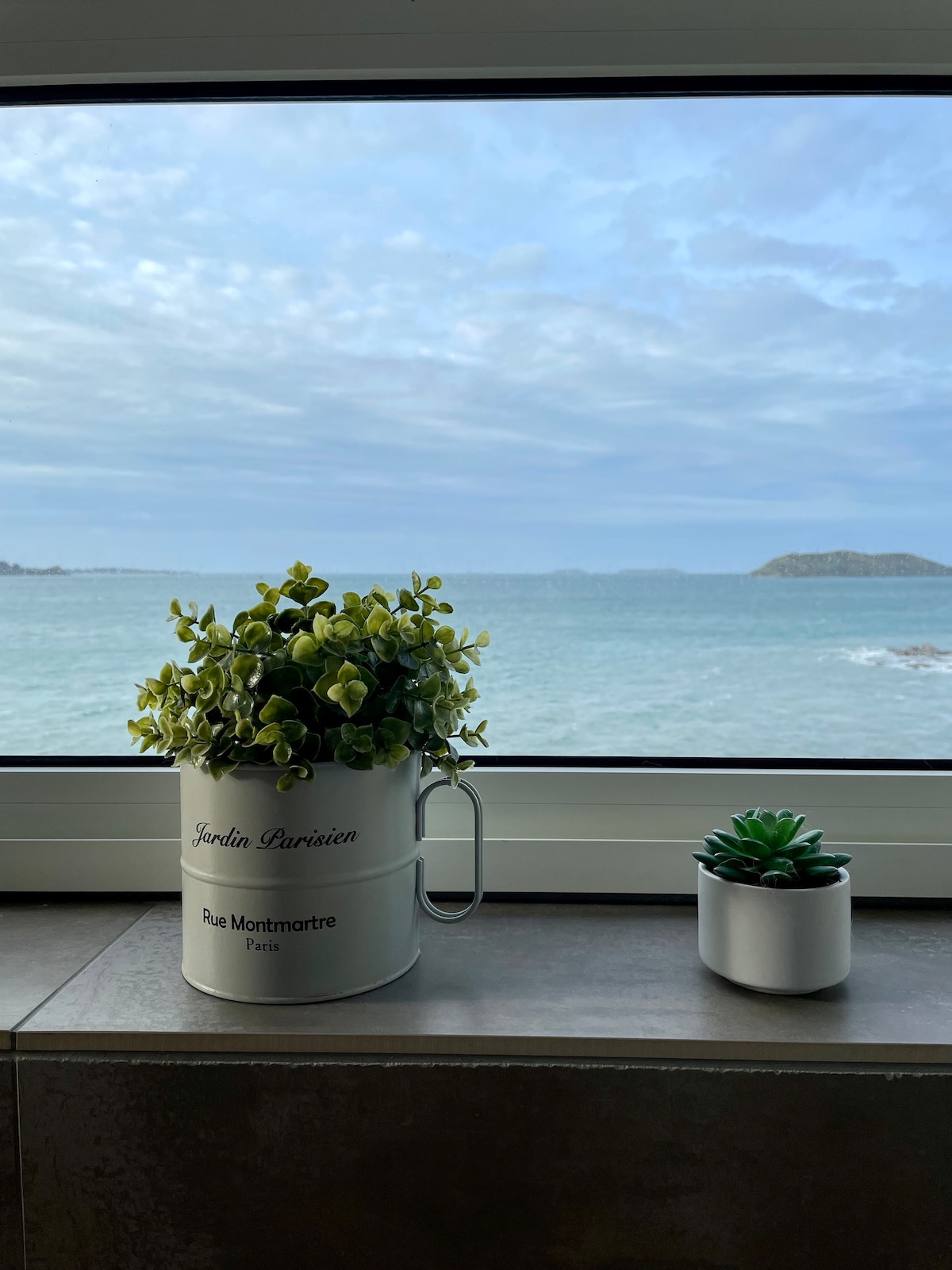 Vue unique sur la baie de Perros-guirec