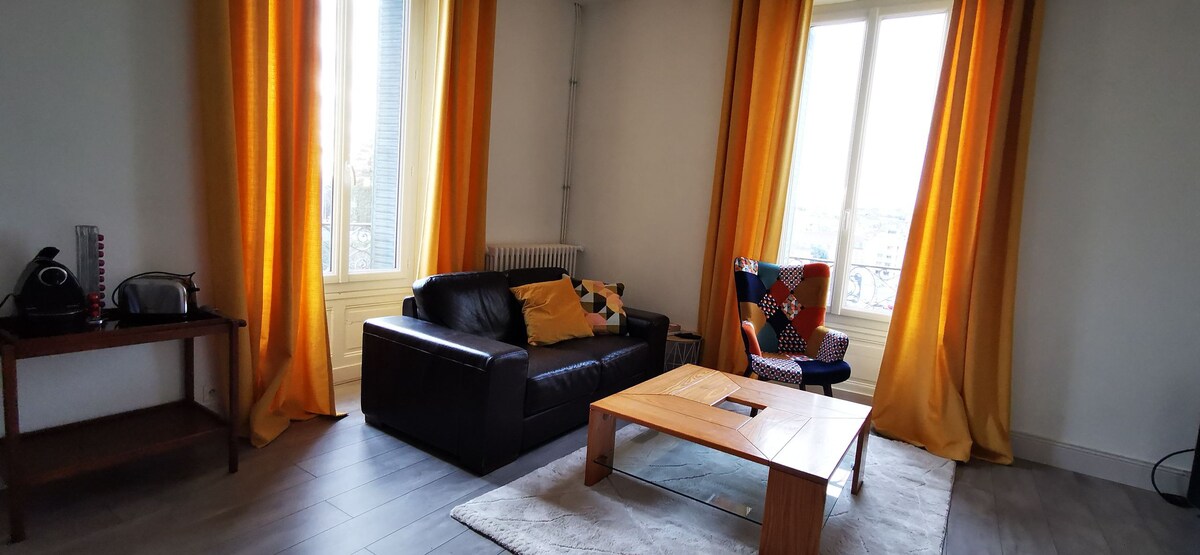 Appartement spacieux et lumineux