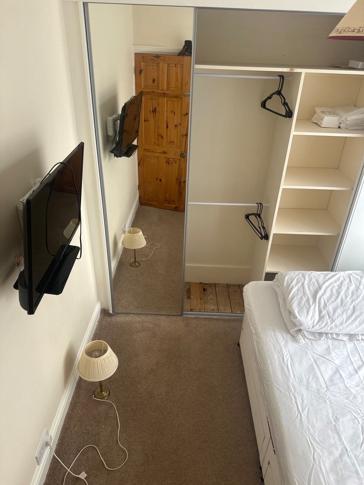 Double bedroom with free WiFi TV