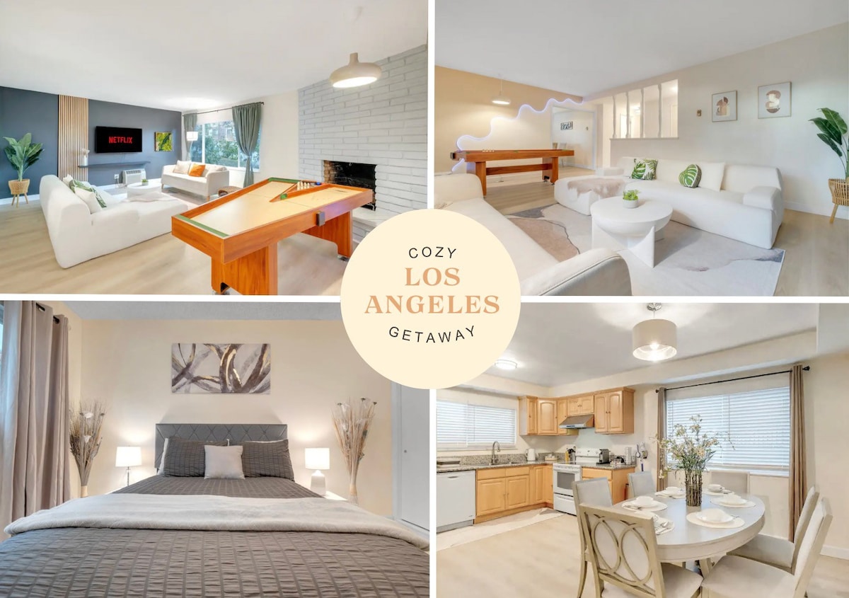 现代舒适的3卧室度假公寓，靠近洛杉矶市中心-阿尔罕布拉