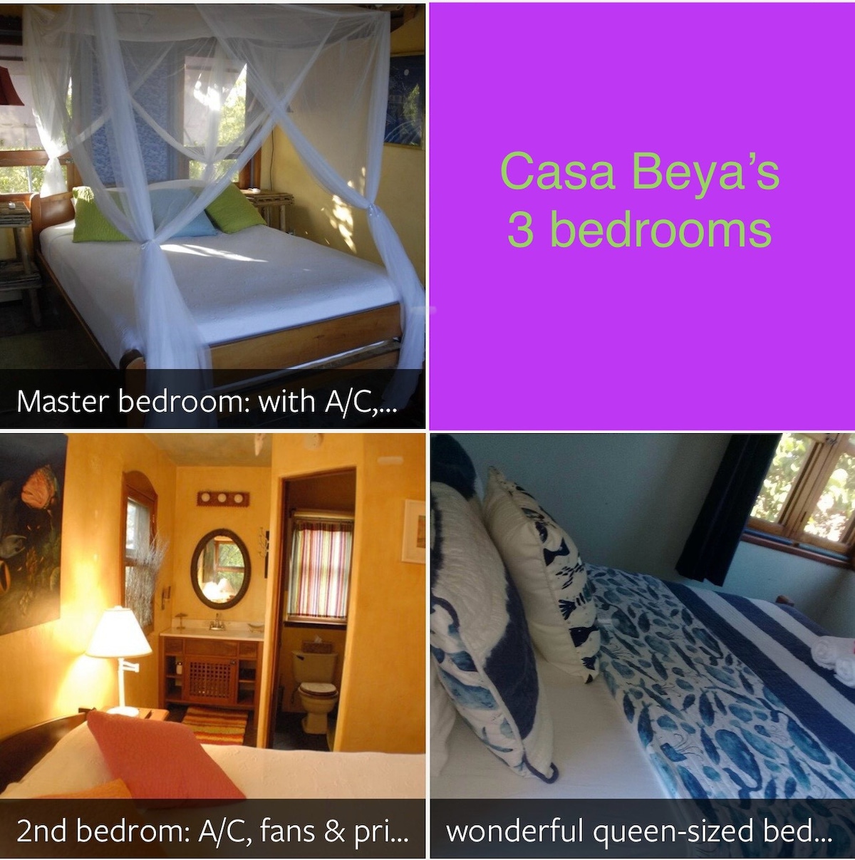 Casa Beya: Oceanfront Villa w/ dock, bikes & SUPS