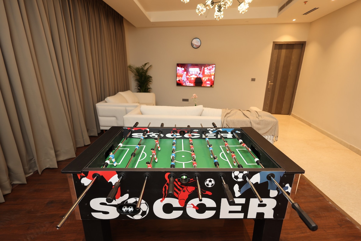 The Lounge | Sky-High Views & Foosball Fun