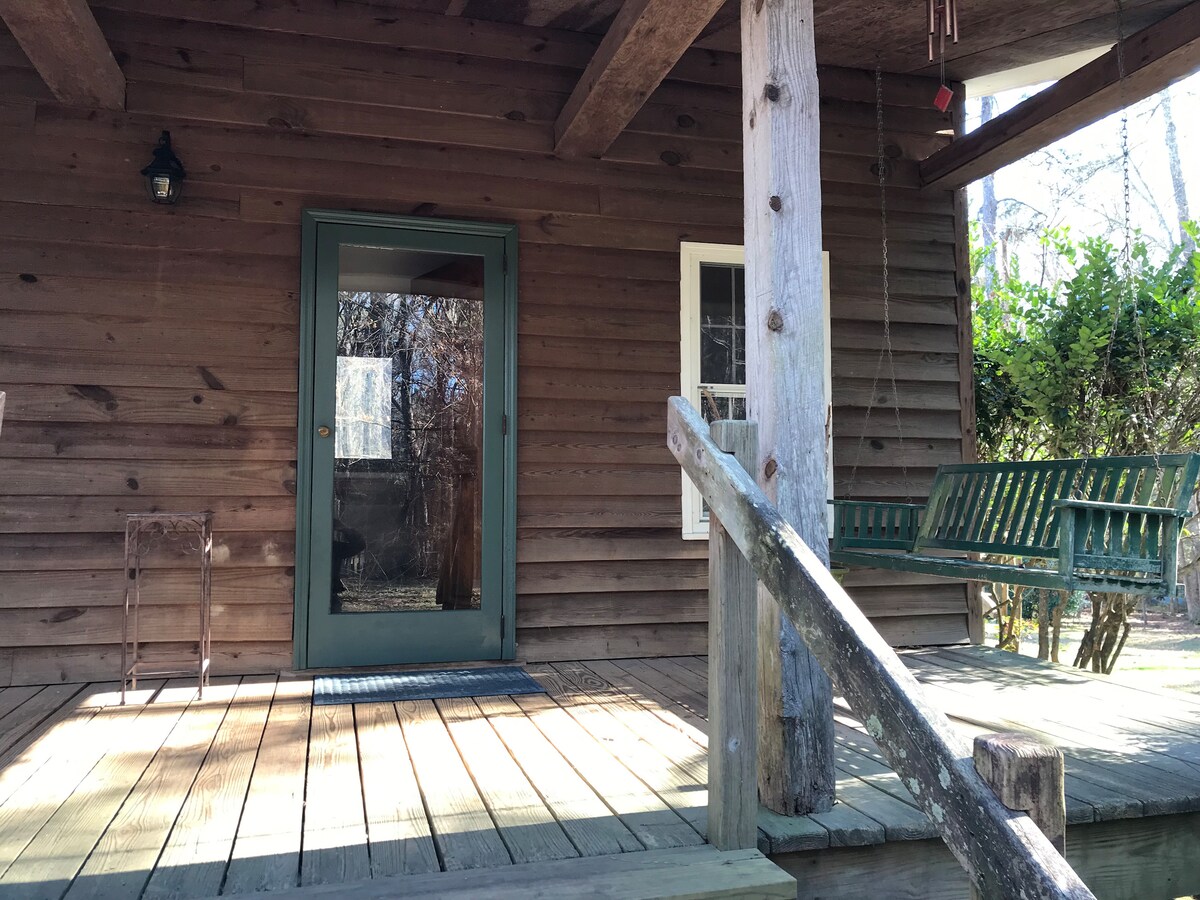 Private house on cattle farm.