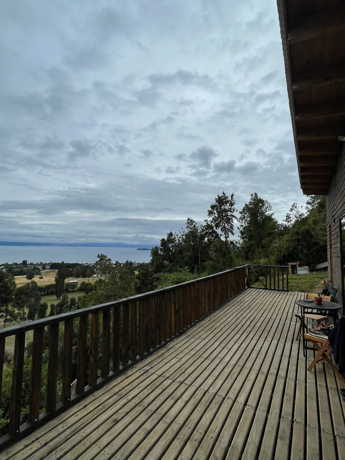 Cabaña con vista al Lago