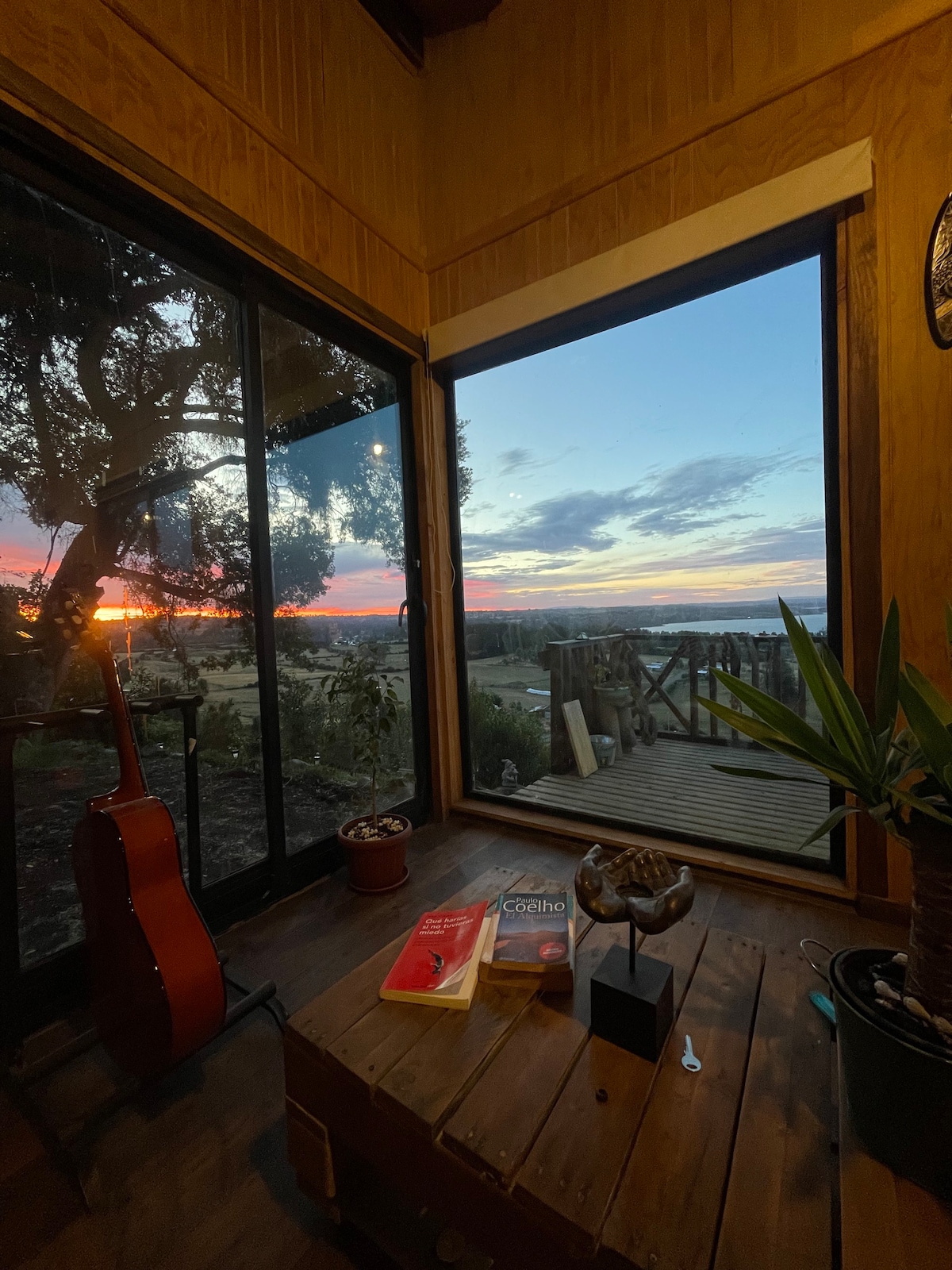 Cabaña con vista al Lago