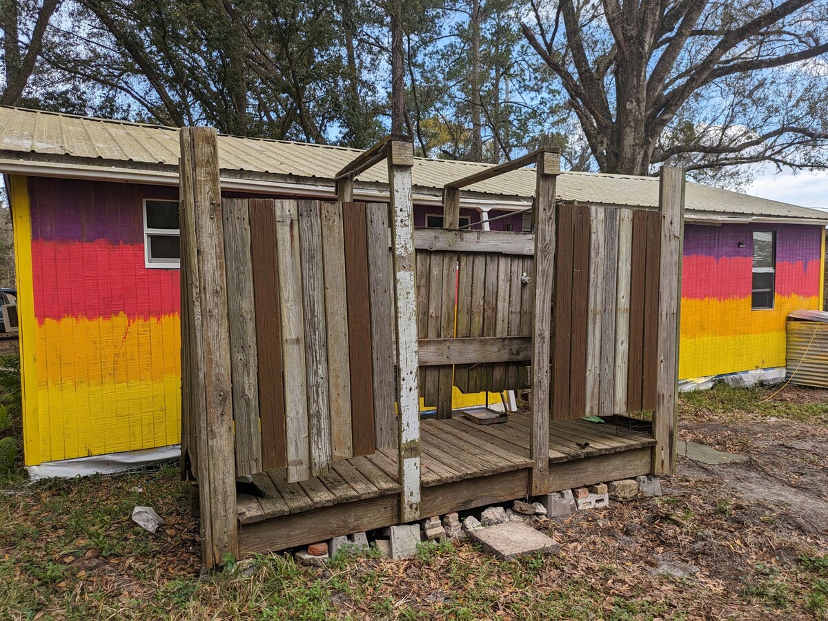 Cabin in my backyard.