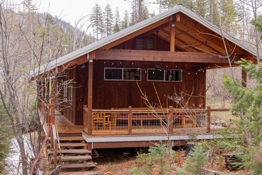 YosemiteFamilyCabin -带Bunkhouse的主要小木屋