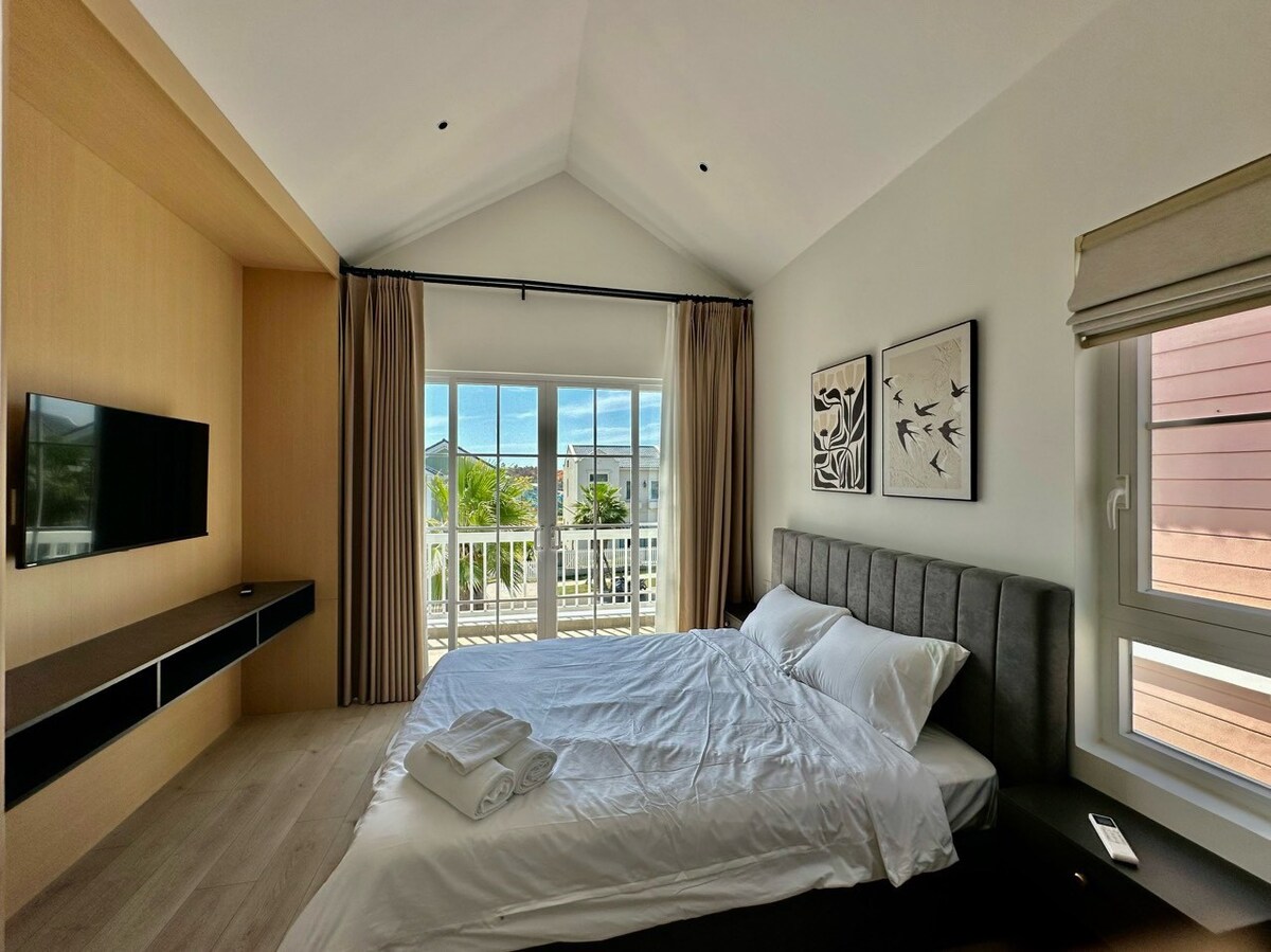 Phan Thiet休闲现代海滩别墅| 3张床