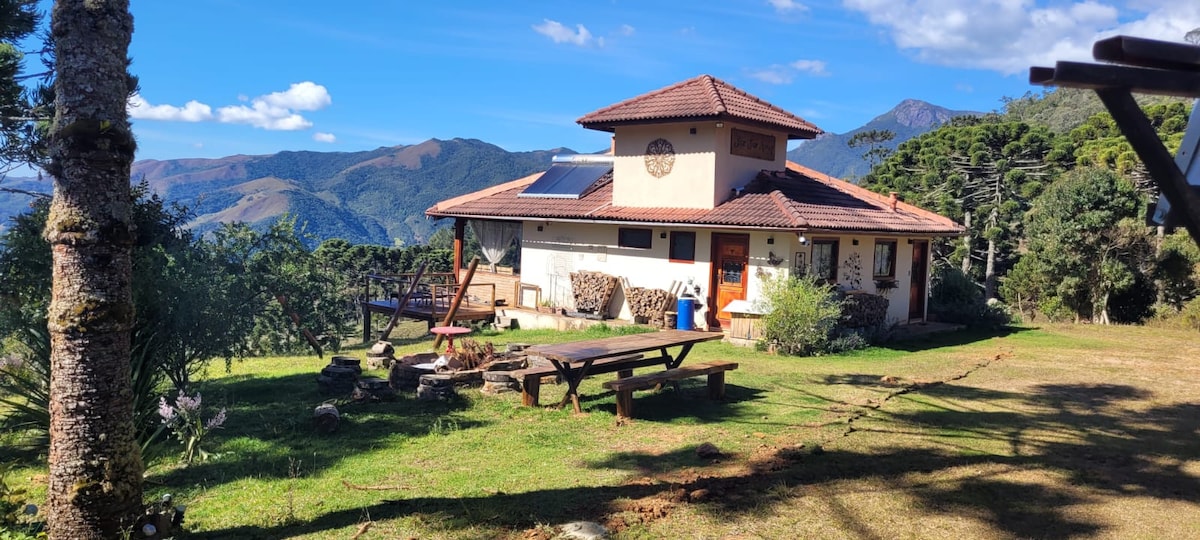 Casa na Serra Vista Panorâmica