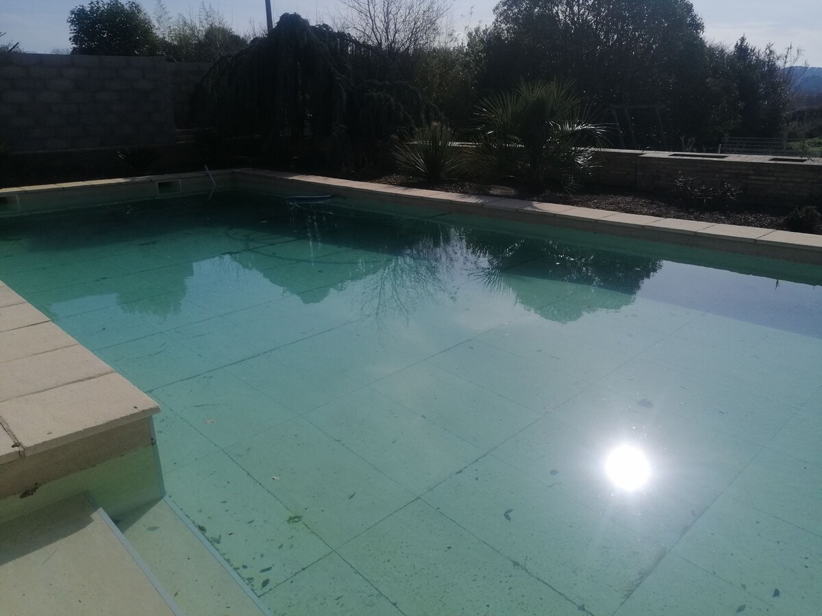 Suite parentale avec piscine