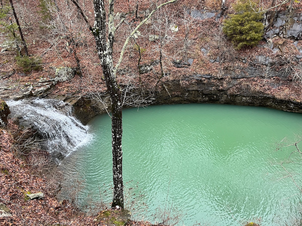 Natural Waterfall @ Dad’s Cabin Dennard